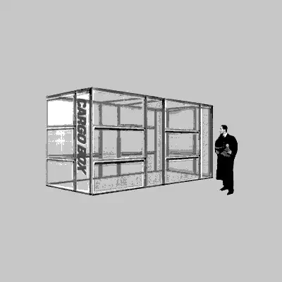 Kunst im öffentlichen Raum: Cargo Box