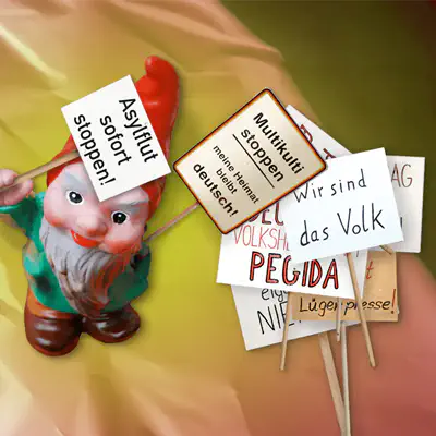 Ausstellung gegen Rechts: Thema Rechtspopulismus