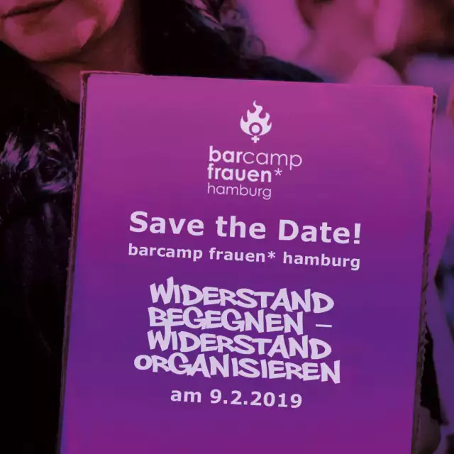 Feministisches Barcamp Frauen Hamburg, SharePic