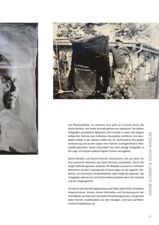 Fotoausstellung Sela5, Ausstelungskatalog, Innenlayout Beispiel