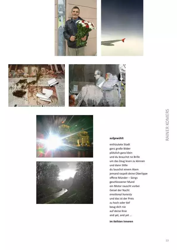 Fotoausstellung Sela5, Ausstelungskatalog, Innenlayout Beispiel