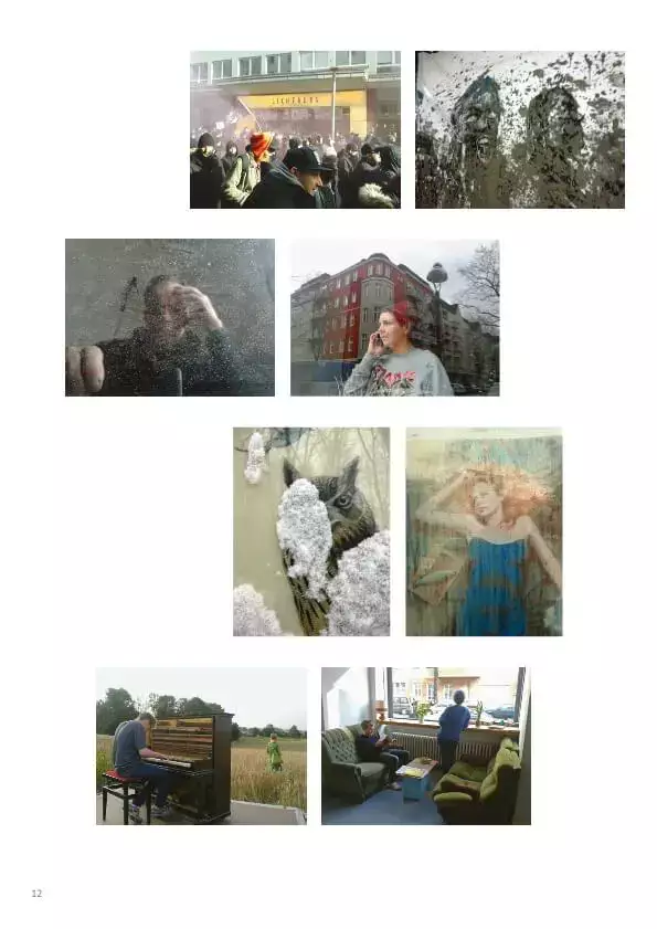 Fotoausstellung Sela5, Ausstelungskatalog, Innenlayout Beispiel