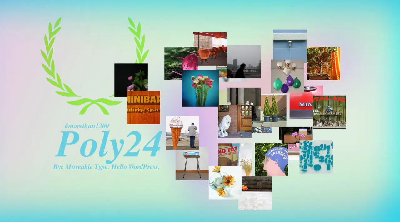 Collage mit Fotos des Foto-Blogs poly24