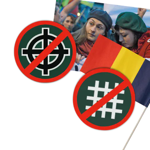 Wanderausstellung gegen Rechts in Rumänien