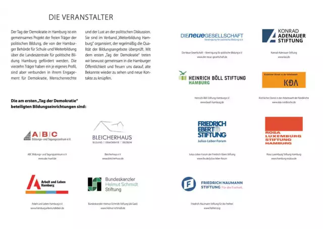 Design für Events, Veranstaltung politische Bildung, Broschüre Innenlayout 10