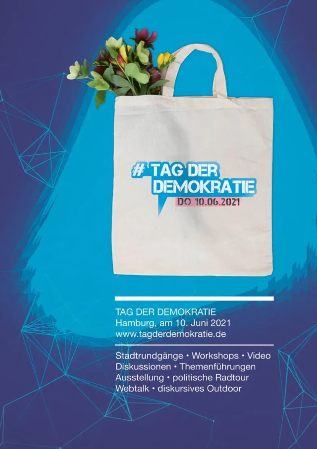 Design für Events, Veranstaltung politische Bildung, Entwurf