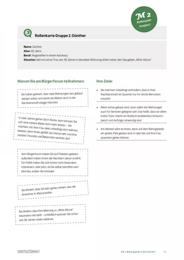 Unterrichtsmaterialien Sekundarstufen I und II, Innenlayout 2