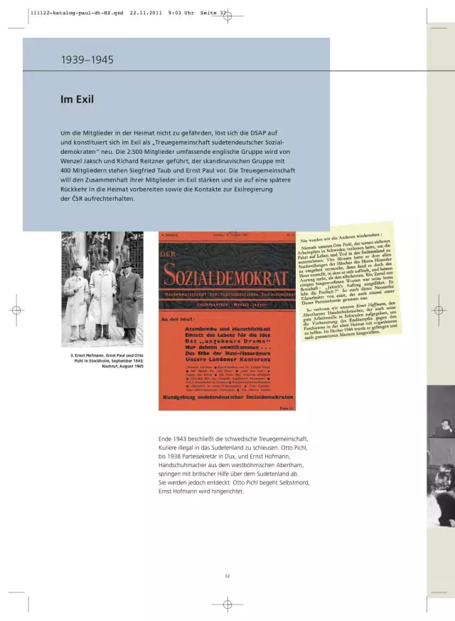 mehrsprachige Wanderausstellung Ernst Paul, Katalog 3