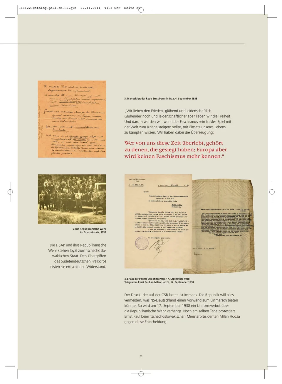 mehrsprachige Wanderausstellung Ernst Paul, Katalog 2