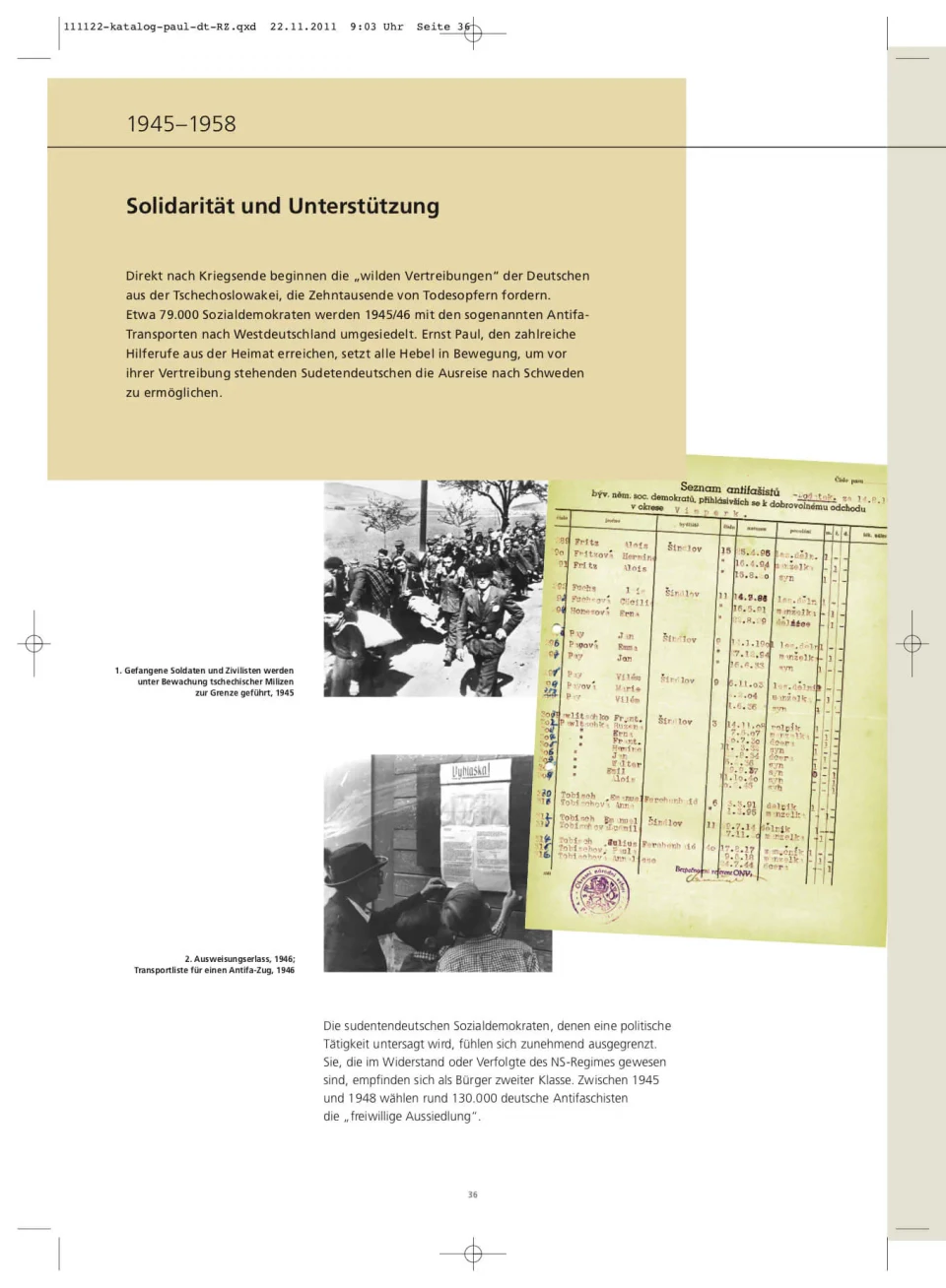 mehrsprachige Wanderausstellung Ernst Paul, Katalog 5
