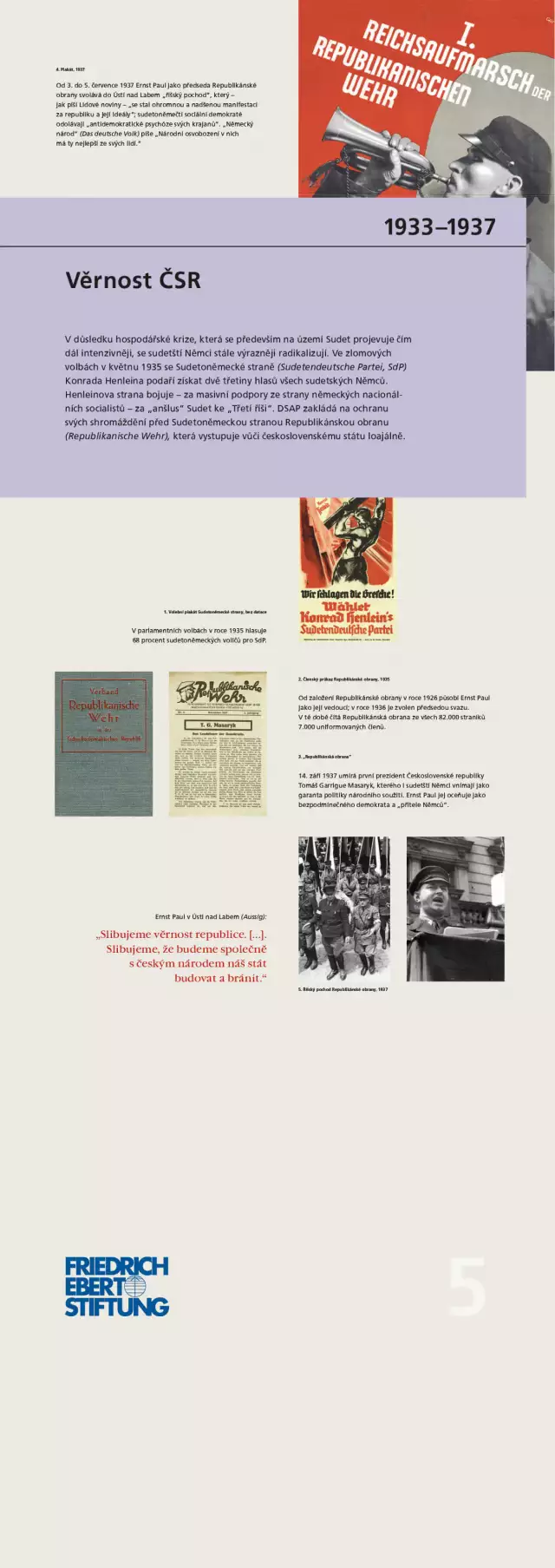 mehrsprachige Wanderausstellung Ernst Paul, Ausstelungstafel 4