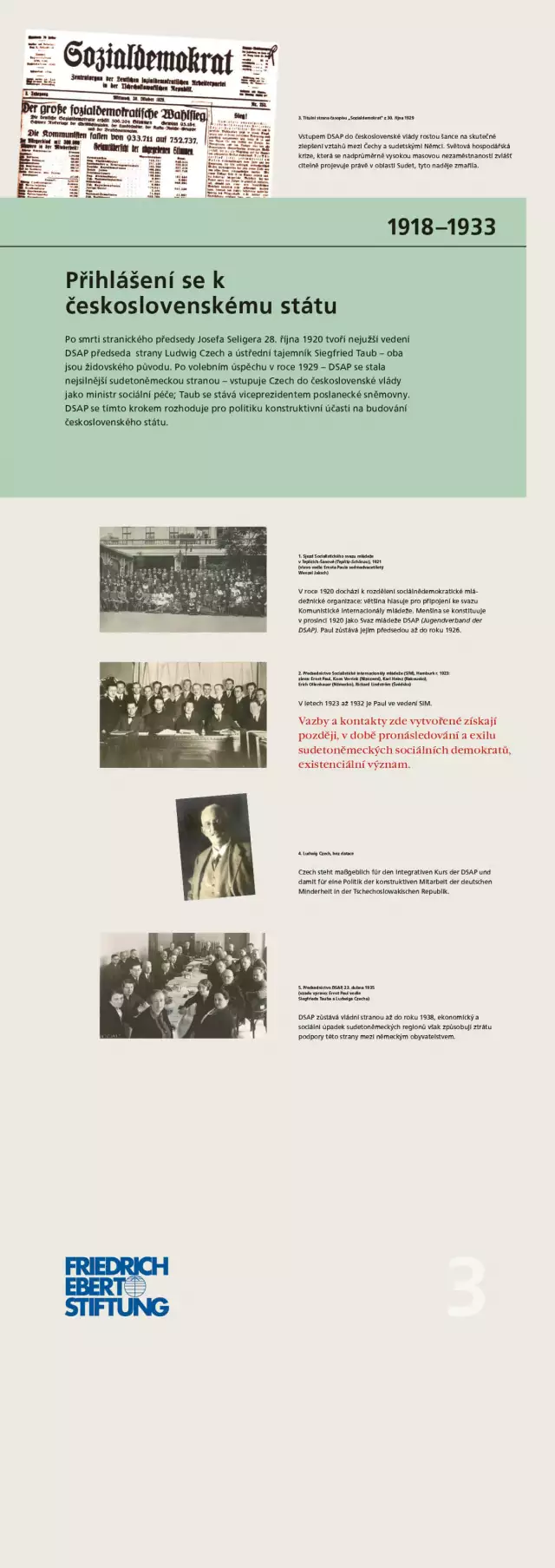 mehrsprachige Wanderausstellung Ernst Paul, Ausstelungstafel 2