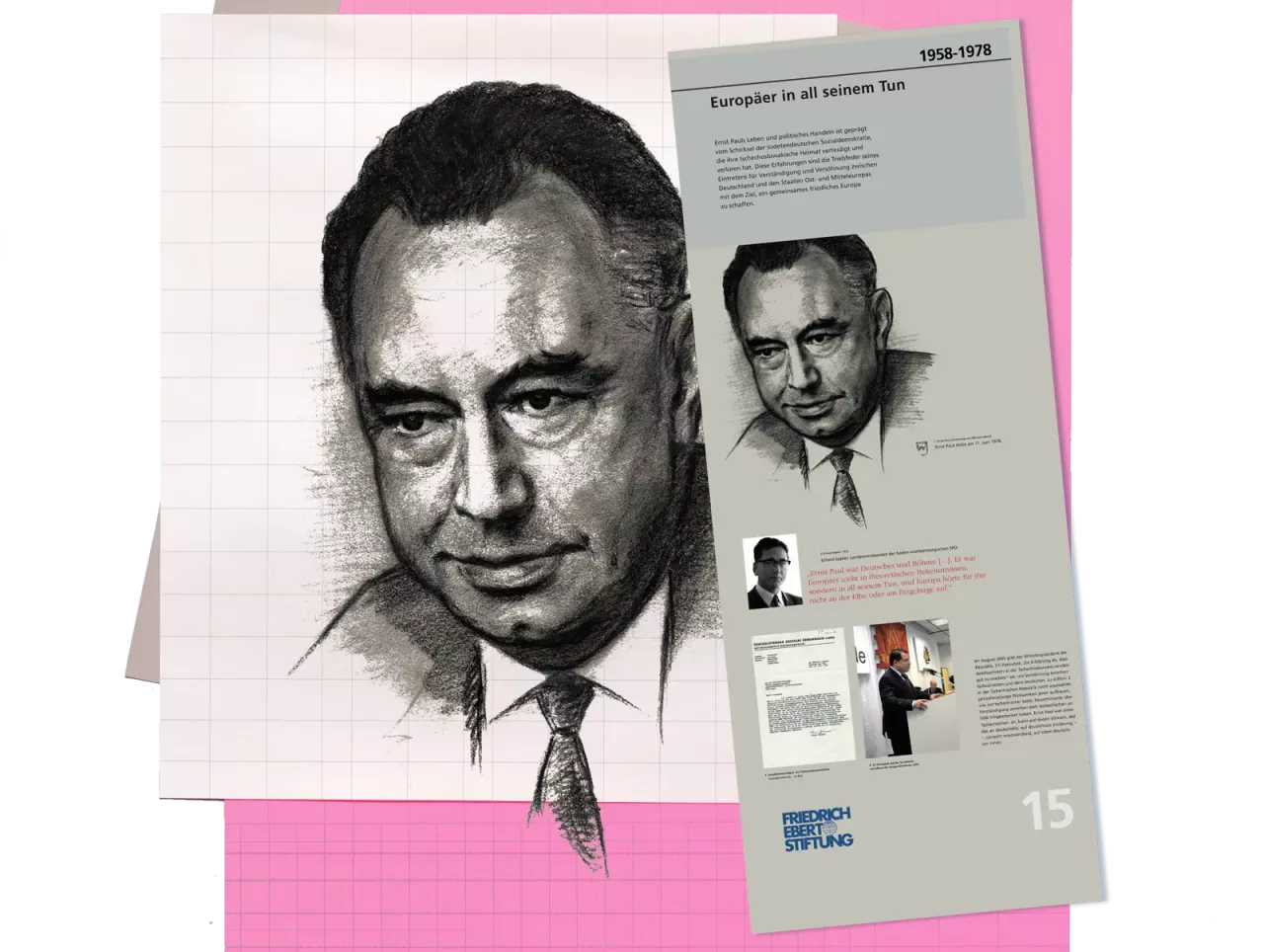 mehrsprachige Wanderausstellung Ernst Paul