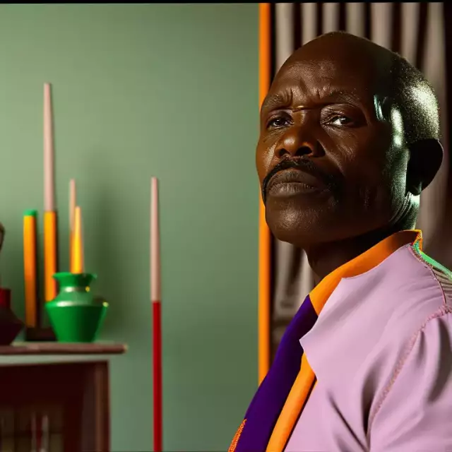 ein KI generierter Grundschullehrer aus Angola