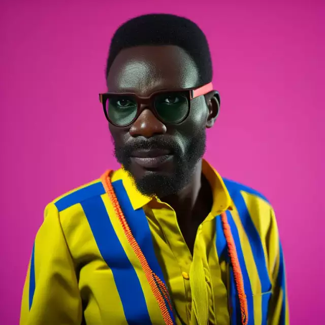 ein KI generierter Grundschullehrer aus Angola