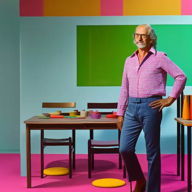 ein KI generierter Grundschullehrer aus Spanien