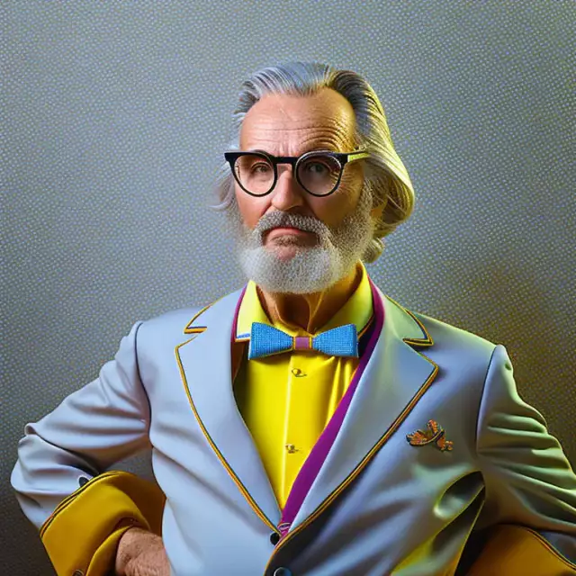 ein KI generierter Grundschullehrer aus Österreich