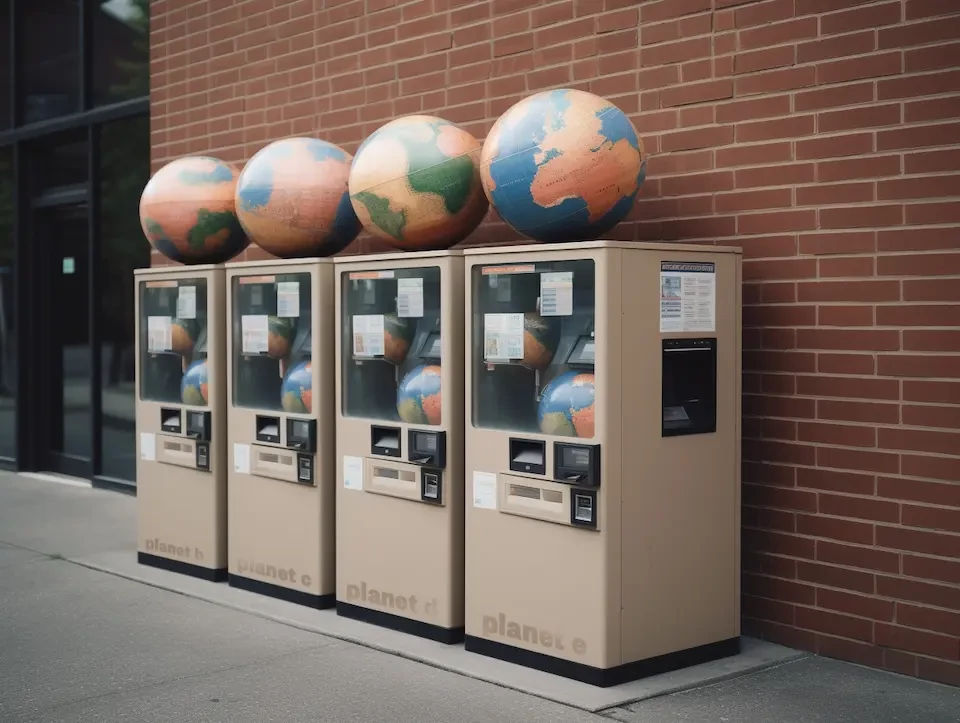 globe vending machines