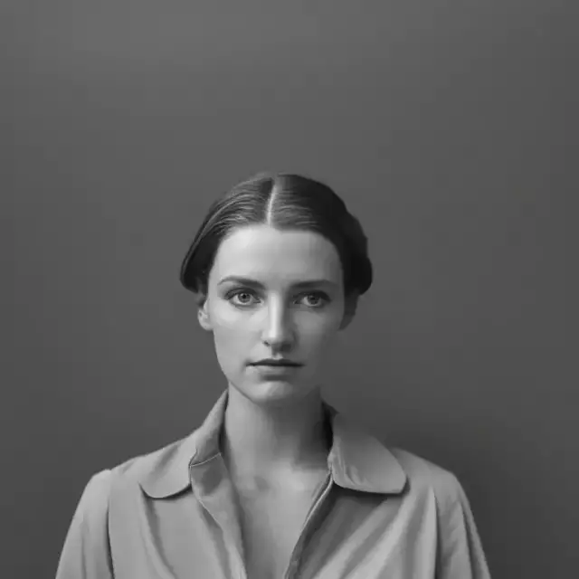 25-jährige Polizistin, KI-generiertes Bild.