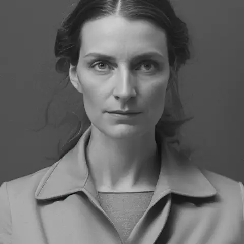 Polizistin, KI-generiertes Bild.