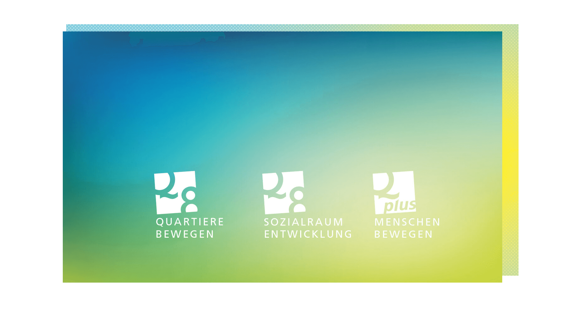 Logos Q8 Sozialraumorientierung und assoziierten Unternehmungen