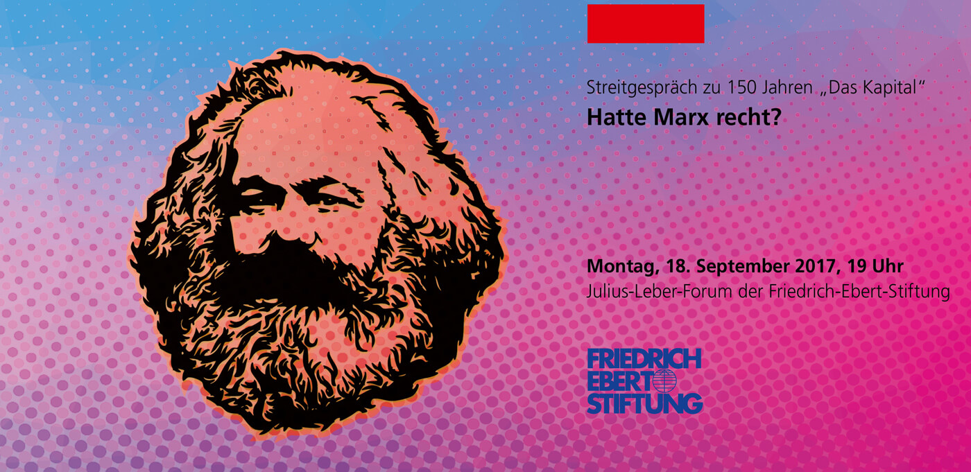 Karl Marx als Pop-Art.