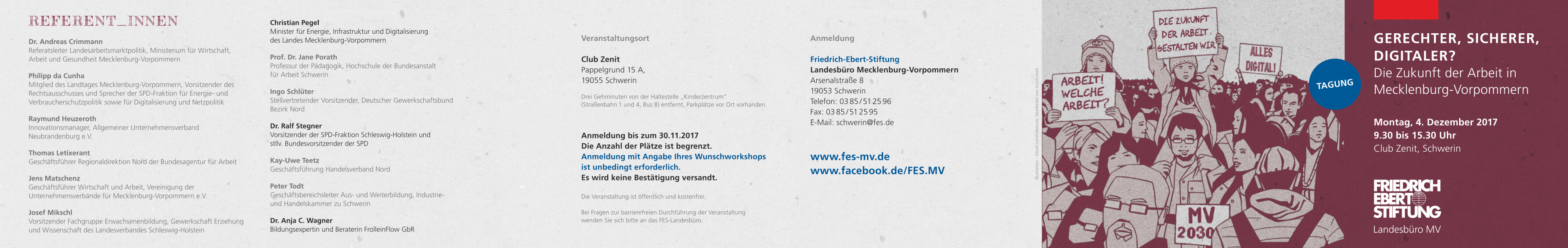 Motiv: Demonstrierende Personen mit Protestschildern zum Thema gerechter Lohn.