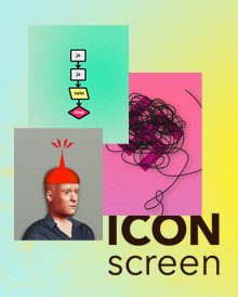 Webdesign: Asymmetrisches Rasterlayout. Gif-Animation.