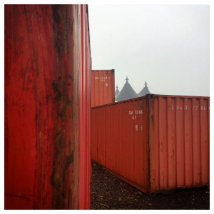 Russisch-Orthodoxe Kirchtürme auf der Trabrennbahn Bahrenfeld Hamburg